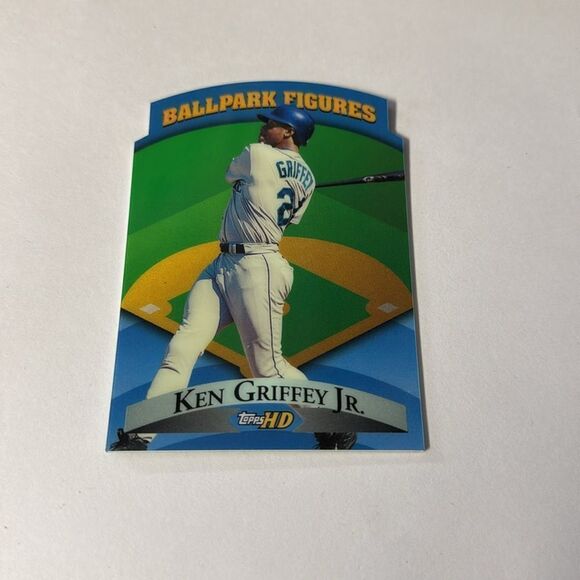 2000 topps ballpark figures ken griffey jr. #bf2 mint condition - Picture 2 of 3